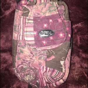 Donna Sharp Flowered Fabric Wallet